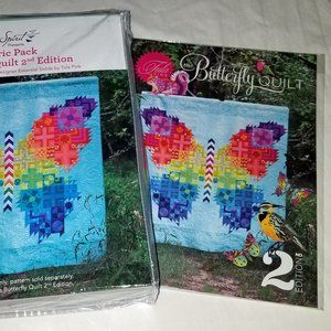 BUTTERFLY 2.0 Quilt by Tula Pink -Pattern and Fabric Pack Bundle Limited Edition